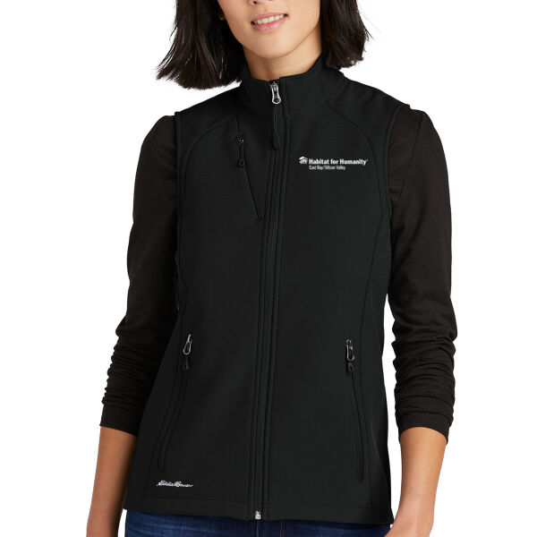 Eddie Bauer Womens Stretch Soft Shell Vest - Embroidered Logo Thumbnail