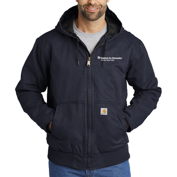 Carhartt Washed Duck Active Jacket - Embroidered Logo Thumbnail