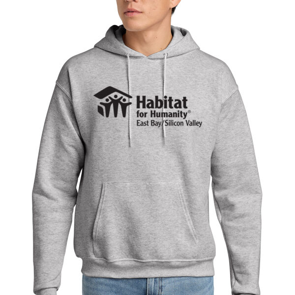 Hanes EcoSmart Pullover Hooded Sweatshirt - Printed Logo Thumbnail