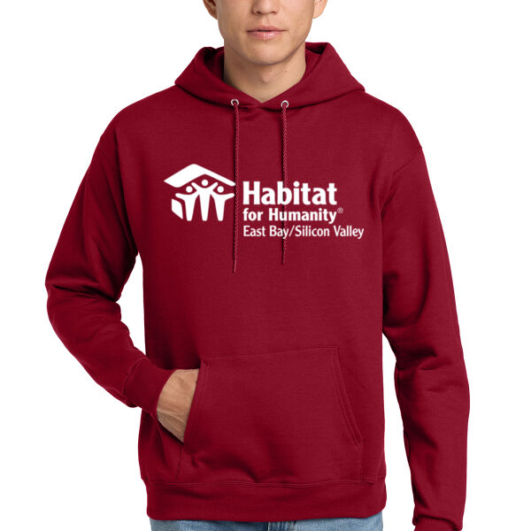 Hanes EcoSmart Pullover Hooded Sweatshirt - Printed Logo Thumbnail
