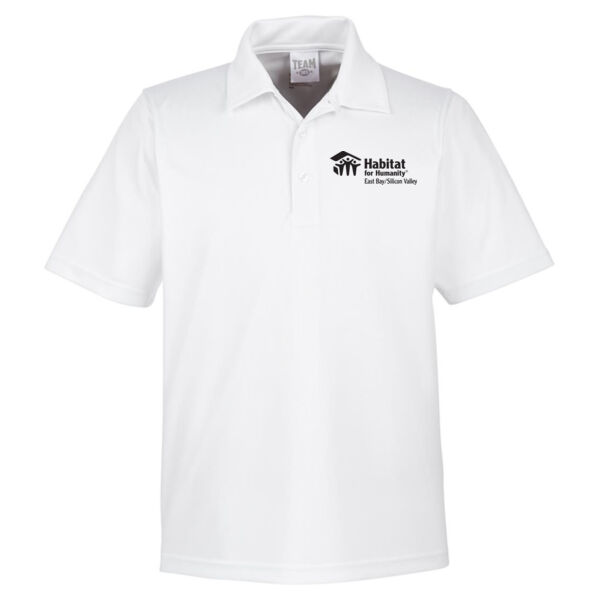 Mens Zone Performance Polo - Embroidered Logo Thumbnail