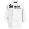 Eight Knot Button Chef Coat with Thermometer Pocket Thumbnail